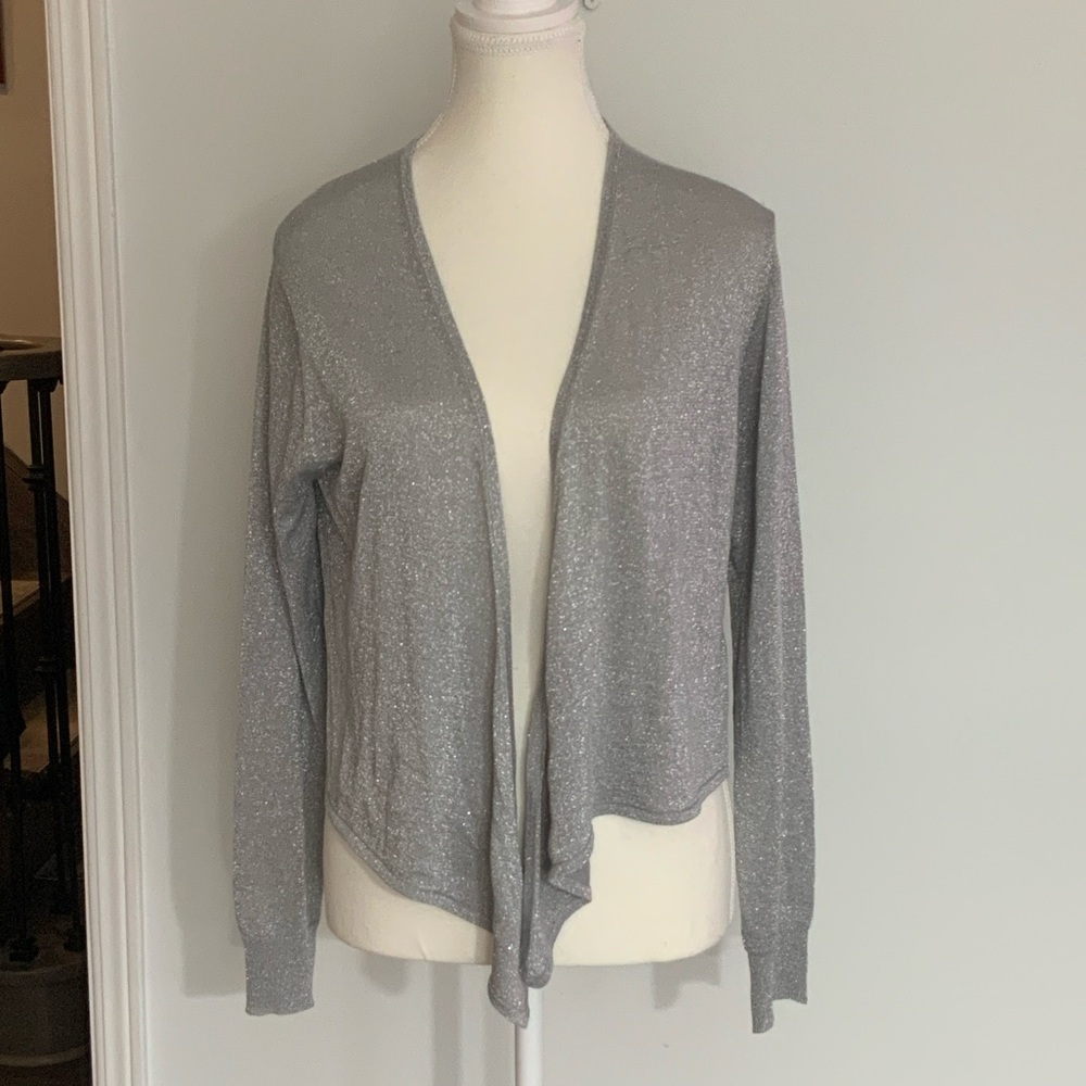 Bianca Nygard Medium Silver Women's Swing Style Sweater
